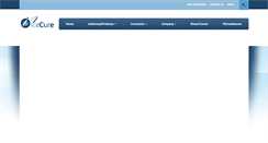Desktop Screenshot of icecure-medical.com